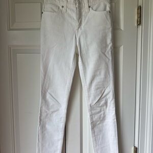 Madewell Women's Skinny Jeans in White